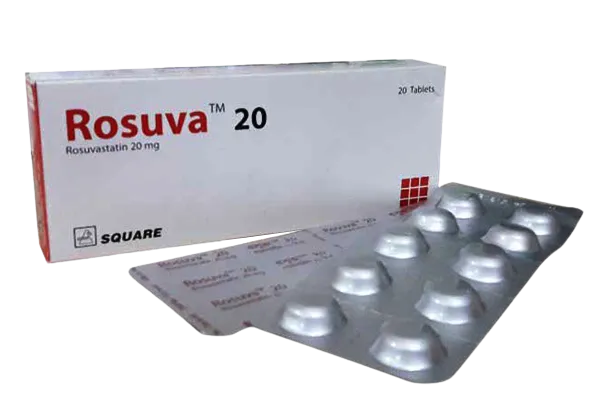 Tablet  Rosuva 20 mg (20 Pcs)